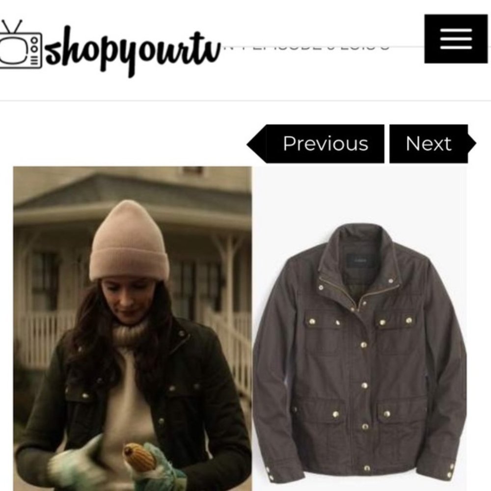J. Crew Field Jacket ASO Anastasia Steele (50 Shades of Gray) - Size S - Picture 5 of 11